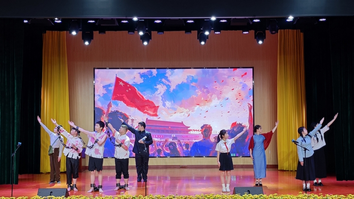 才艺展示活动现场。