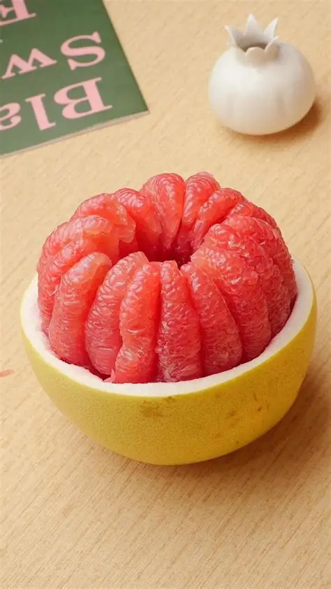 【柚子的正确剥法的做法视频_做法步骤】_下厨房